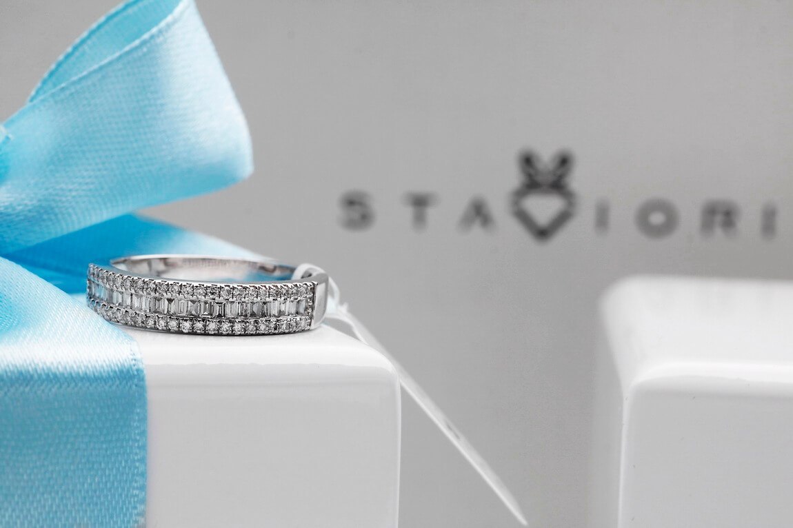 Emaga Złoty pierścionek PBD0759 - Diament